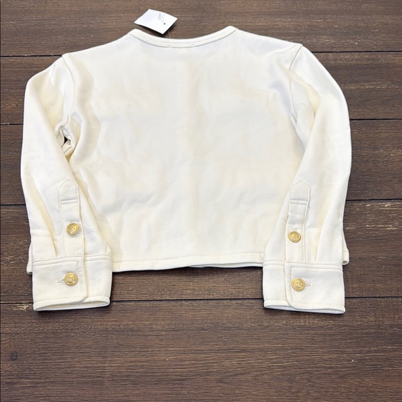 J. Crew Girls' french terry lady jacket Size Small - Picture 9 of 10
